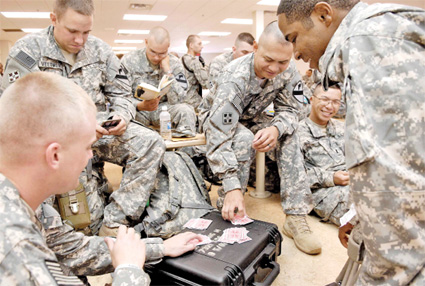 500 leave for Iraq